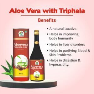 aloe vera with triphala juice